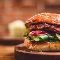 Belegter Burger